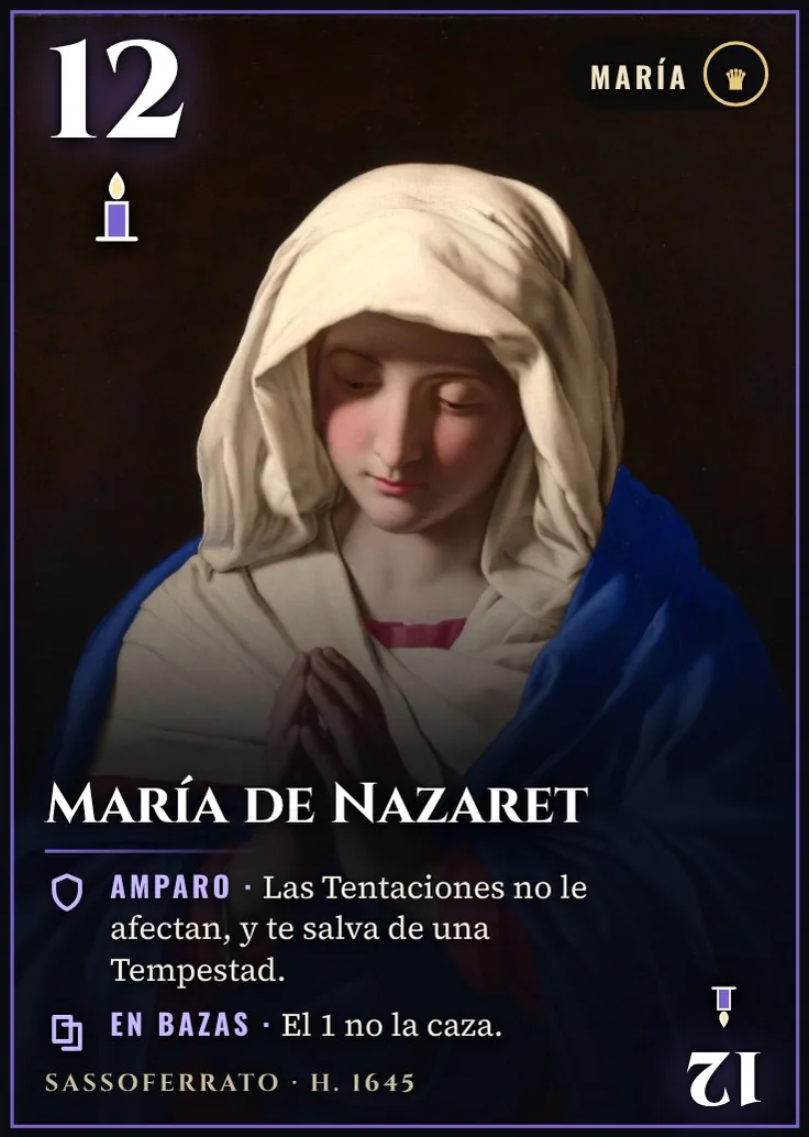 María de Nazaret, el 12 de Rezar