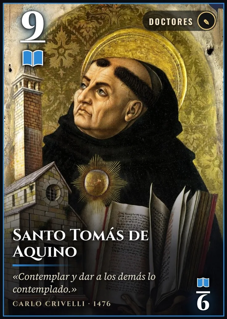 Carta de Santo Tomás de Aquino, el 9 de Educar