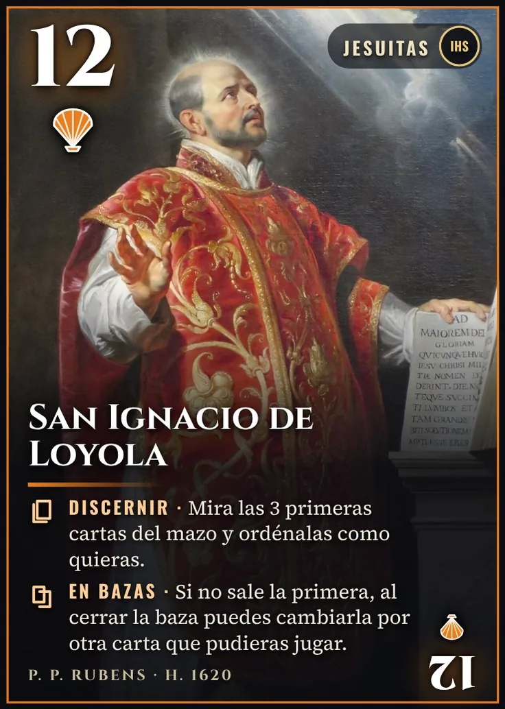 San Ignacio de Loyola, el 12 de Anunciar